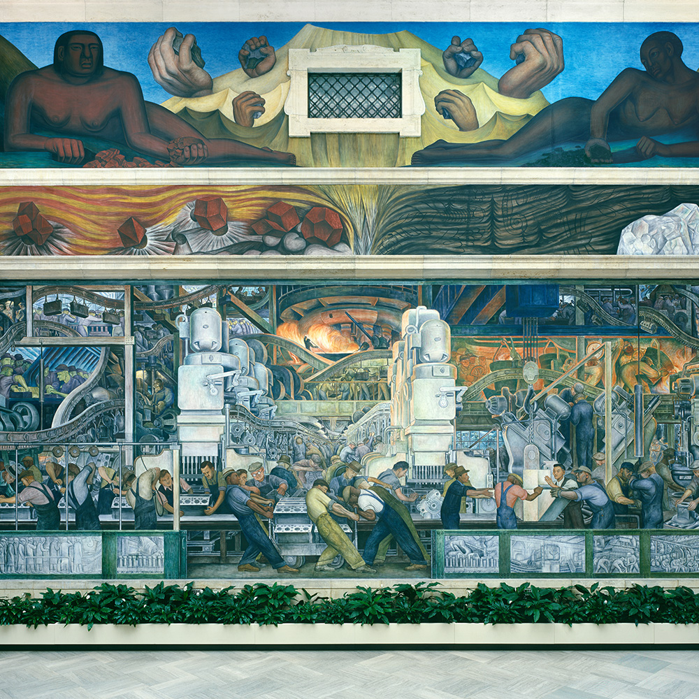 Diego Rivera, Detroit Industry, North Wall, 1932-1933
