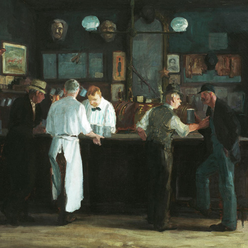 John Sloan, McSorley's Bar, 1912