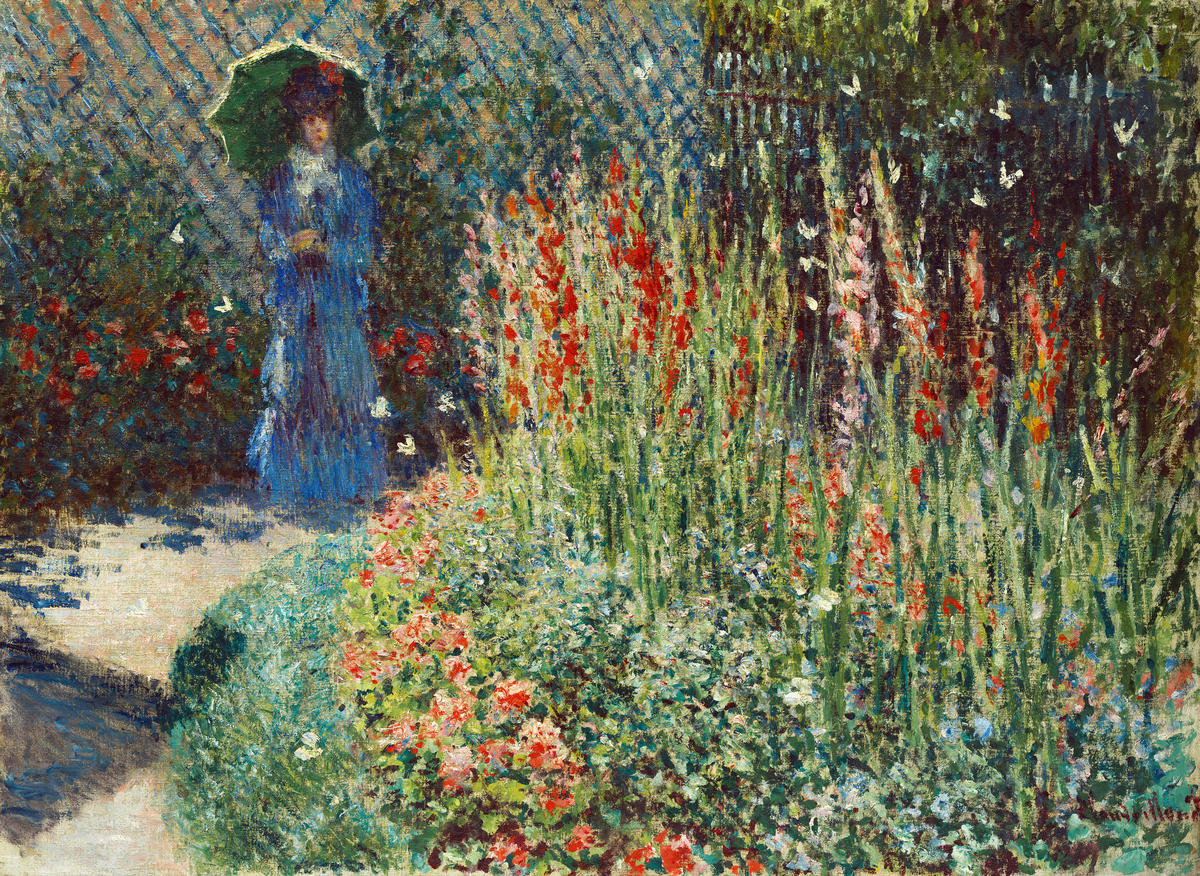 Rounded Flower Bed (Corbeille de fleurs), 1876 by Claude Monet - Paper  Print - DIA Custom Prints - Custom Prints and Framing From the Detroit  Institute of Arts