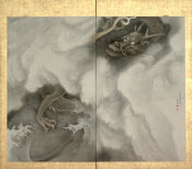 Maruyama Okyo - Tiger and Dragon: Dragon, 1781
