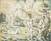 Paul Cézanne - The Bathers, between 1896 and 1897