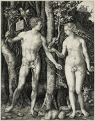 Albrecht Dürer - Adam and Eve, 1504
