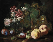 Abraham Brueghel - Still Life of Fruit and Flowers, 1670/1680