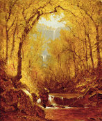 Sanford Robinson Gifford - Kaaterskill Falls, 1871