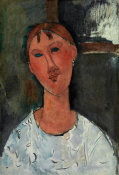 Amedeo Modigliani - Girl in a White Blouse, ca. 1915
