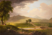 Asher Brown Durand - View of Rutland, Vermont, 1840
