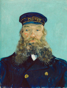 Vincent van Gogh - Portrait of Postman Roulin, 1888