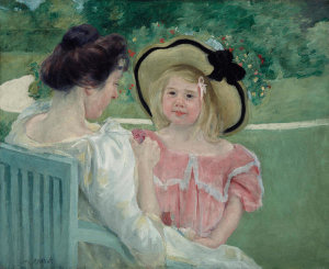 Mary Cassatt - In the Garden, 1903 or 1904