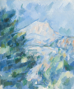 Paul Cézanne - Mont Sainte-Victoire, between 1904 and 1906