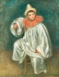 Pierre-Auguste Renoir - The White Pierrot, between 1901 and 1902