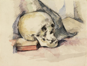 Paul Cézanne - Skull and Book, ca. 1885
