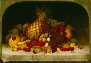Robert S. Duncanson - Fruit Piece, 1849