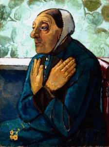 Paula Modersohn-Becker - Old Peasant Woman, ca. 1905