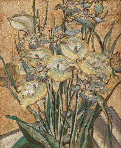 Maria Oakey Dewing - Irises and Calla Lilies, between ca. 1890 and 1905