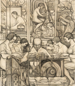 Diego Rivera - Pharmaceutics, 1932
