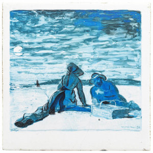 Winslow Homer - A Littoral Tile, 1878