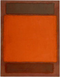 Mark Rothko - Orange, Brown, 1963