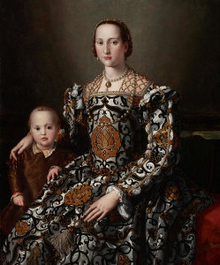 Agnolo Bronzino - Eleonora of Toledo and Her Son, between 1545 and 1550