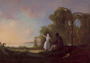 Robert S. Duncanson - Uncle Tom and Little Eva, 1853