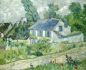 Vincent van Gogh - Houses at Auvers, 1890