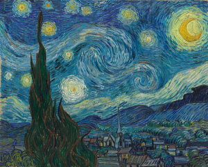 Vincent van Gogh - The Starry Night, 1889