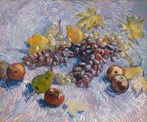 Vincent van Gogh - Grapes, Lemons, Pears, and Apples, 1887