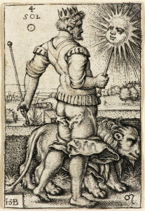 Hans Sebald Beham - Sol, ca. 1539