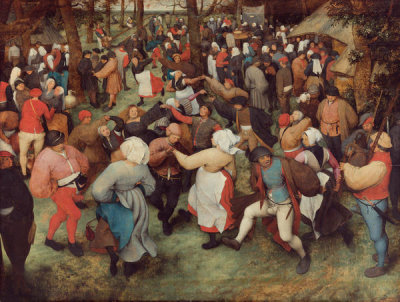Pieter Bruegel the Elder - The Wedding Dance, 1566