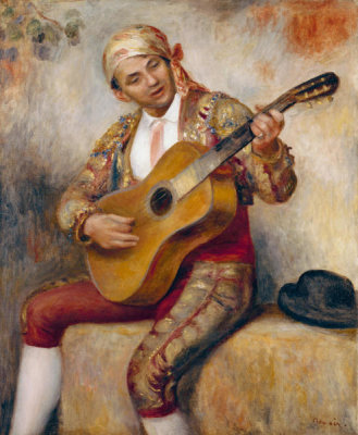 Pierre-Auguste Renoir - The Spanish Guitarist (Le Guitariste espagnol), 1894