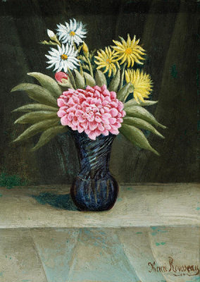Henri Rousseau - Vase of Flowers, 19th/20th Century