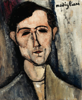 Amedeo Modigliani - A Man, 1916