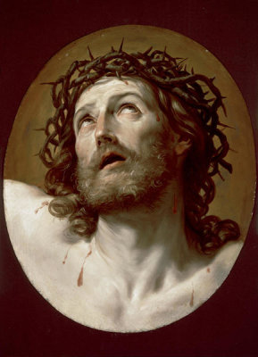 Guido Reni - Head of Christ Crowned with Thorns, early 1630s