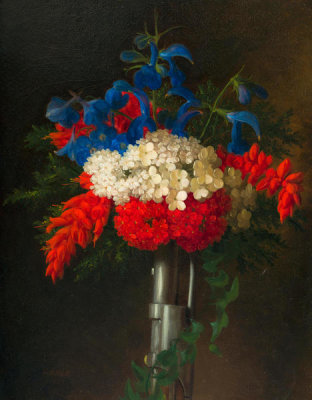 George Henry Hall - Patriotic Bouquet, 1861