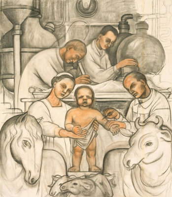 Diego Rivera - Vaccination, 1932