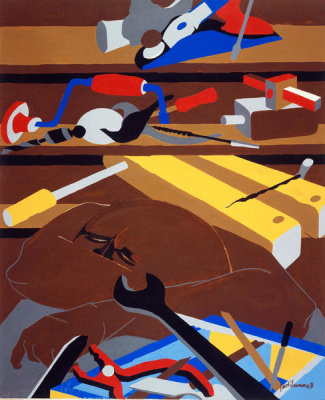 Jacob Lawrence - Tools, 1978