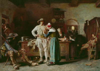 Thomas Hovenden - Hoc Signo Vinces, 1880