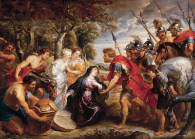 Peter Paul Rubens - The Meeting of David and Abigail, between 1625 and 1628