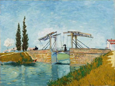 Vincent van Gogh - The Drawbridge at Arles (Pont de Langlois), 1888