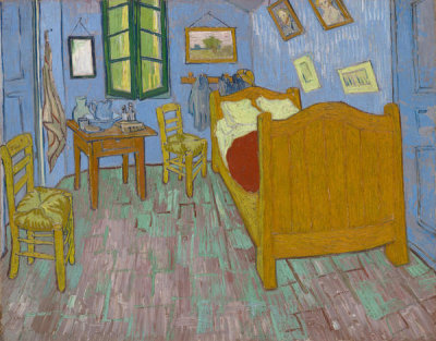 Vincent van Gogh - The Bedroom, 1889
