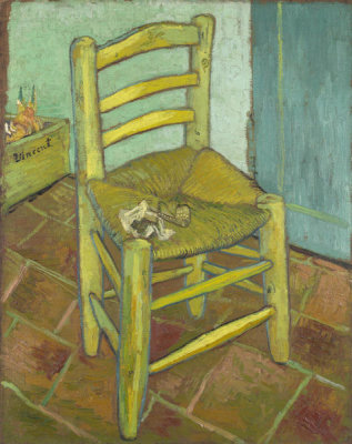 Vincent van Gogh - Van Gogh's Chair, 1888